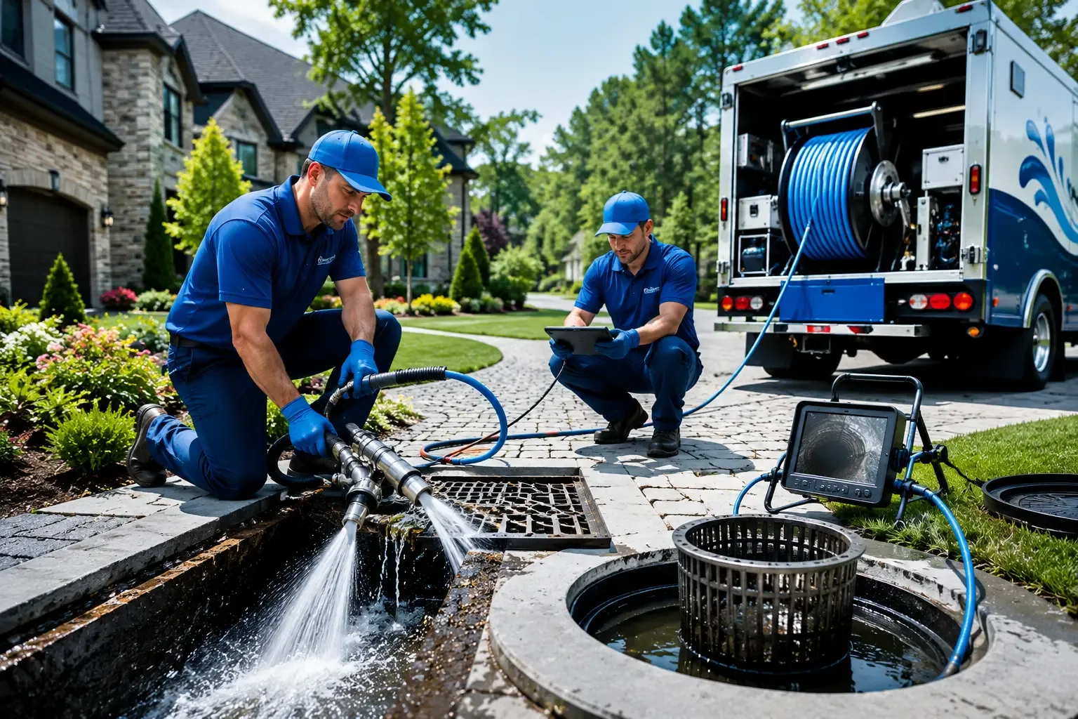 Local outdoor drain cleaning professionals in Laredo, TX