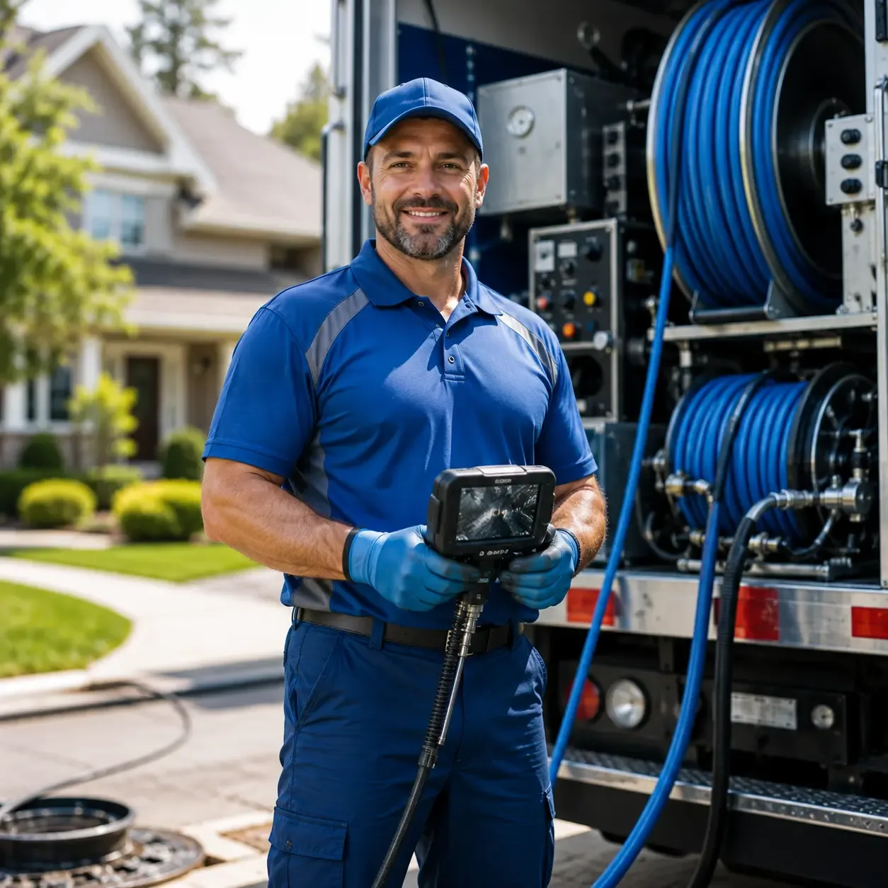 Local outdoor drain cleaning specialists in Laredo, TX